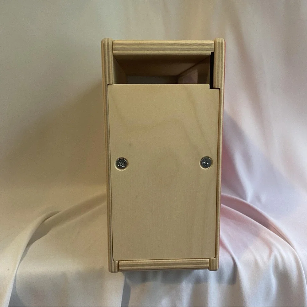 Lovevery Count and‎ Slide Ring Chute Wooden Montessori Toy with 3 Rings
